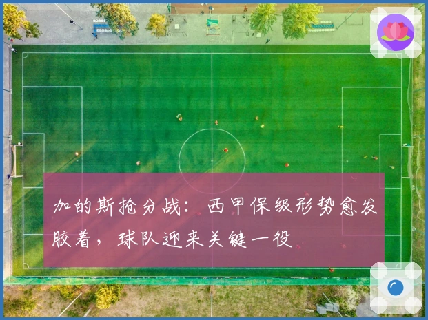 加的斯抢分战：西甲保级形势愈发胶着，球队迎来关键一役